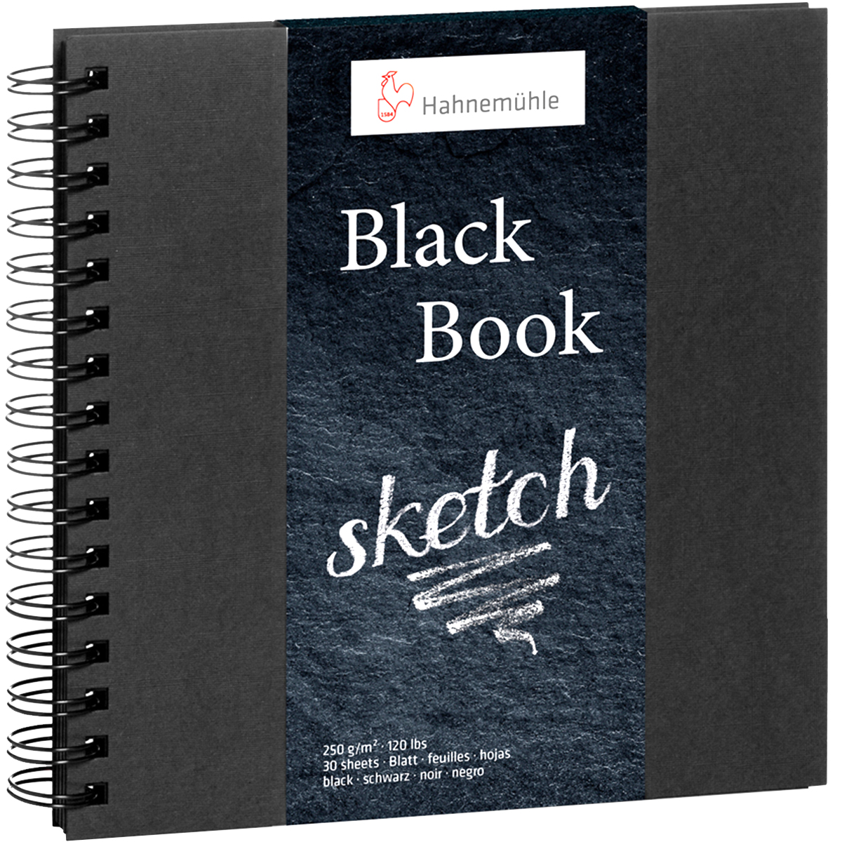 Hahnemühle "Blackbook" (23,5x23,5cm) 250g/m²