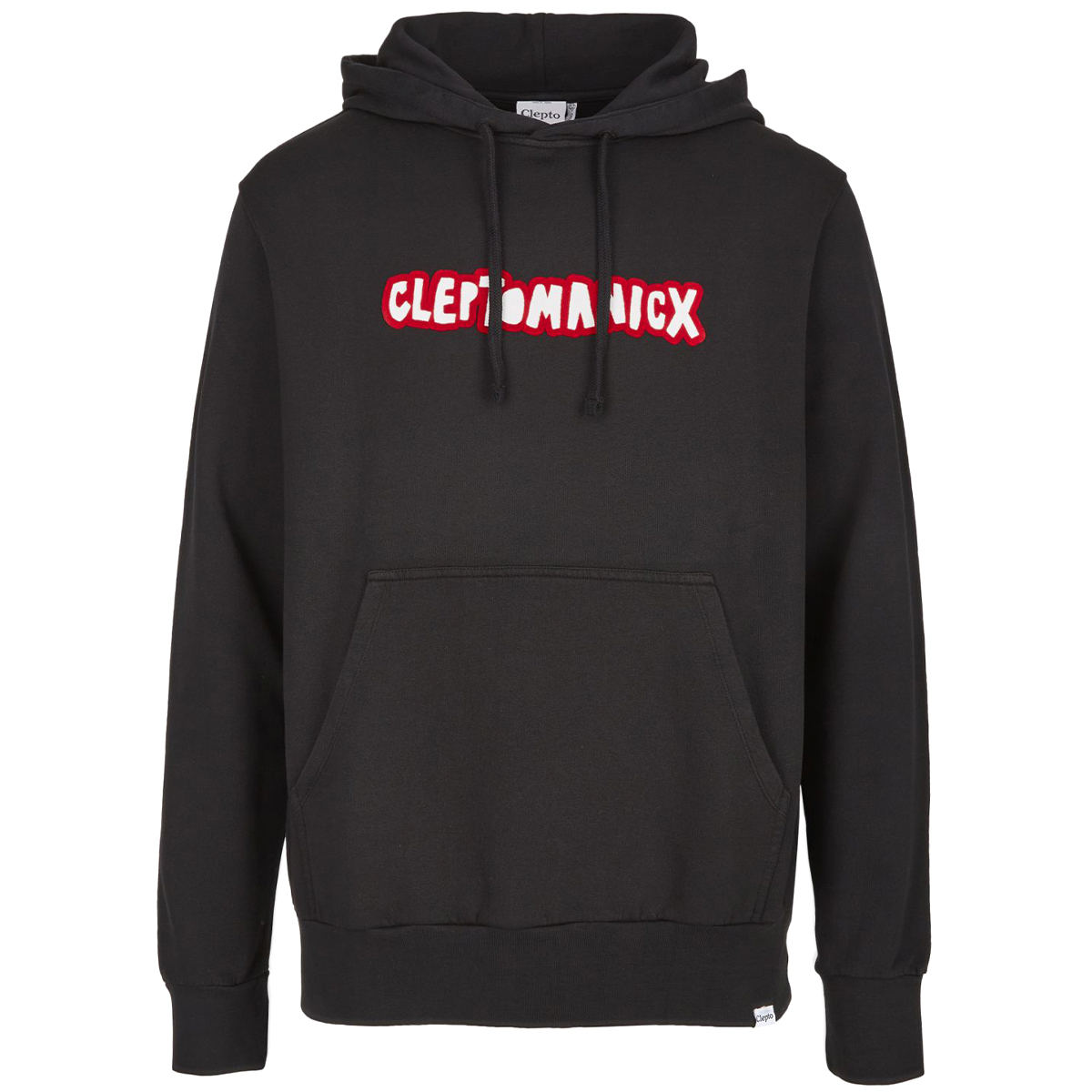 Cleptomanicx Hoodie "Clepto Oldschool" Black