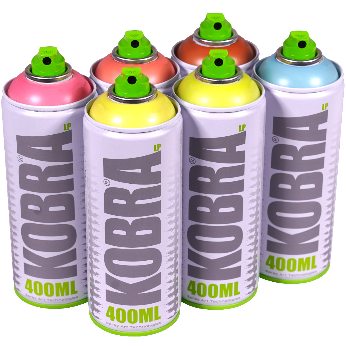 Kobra "New LP Sixpack Transparent" (6x400ml)