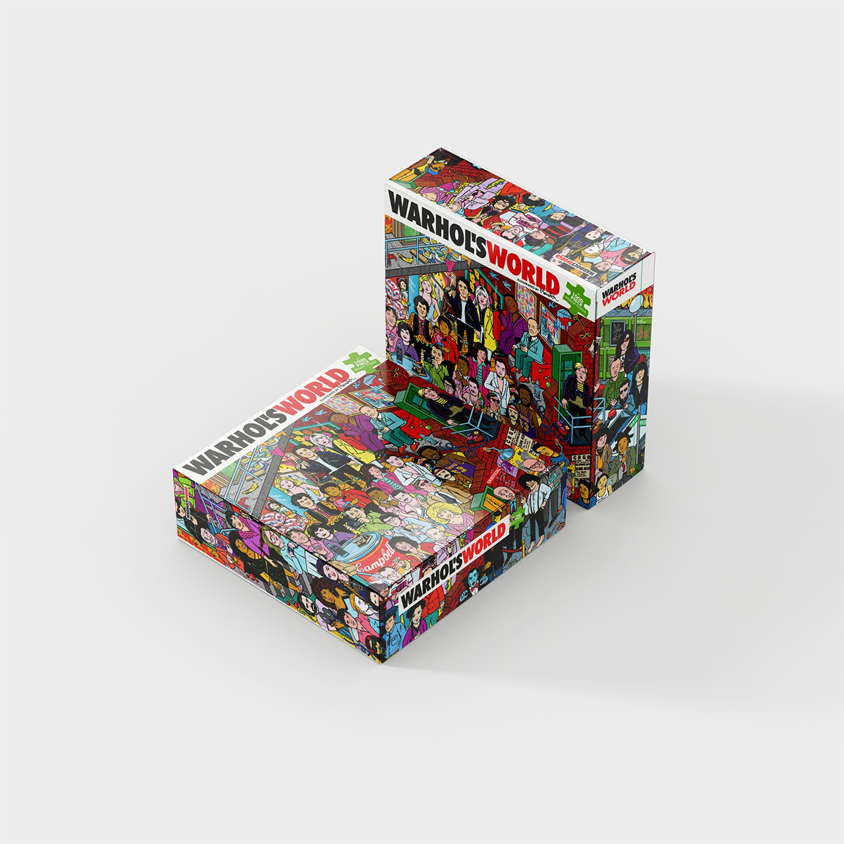 Puzzlebox "Pieces of Art + Warhol´s World"