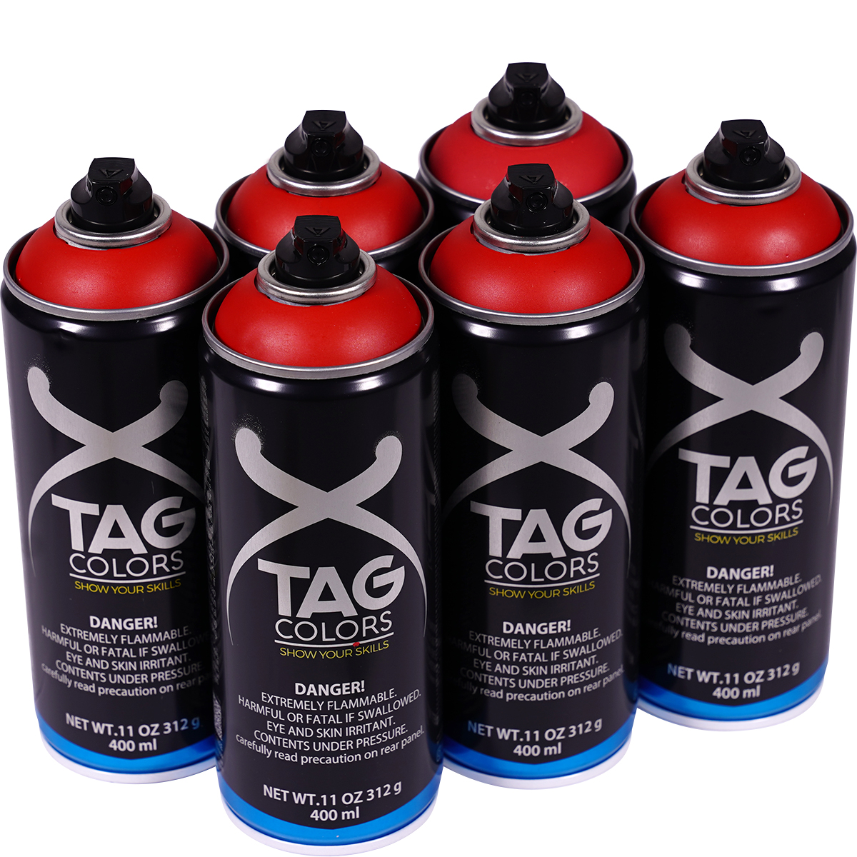 TAG Colors "Show Your Skills - Gamma Ray Sixpack" (6x400ml)