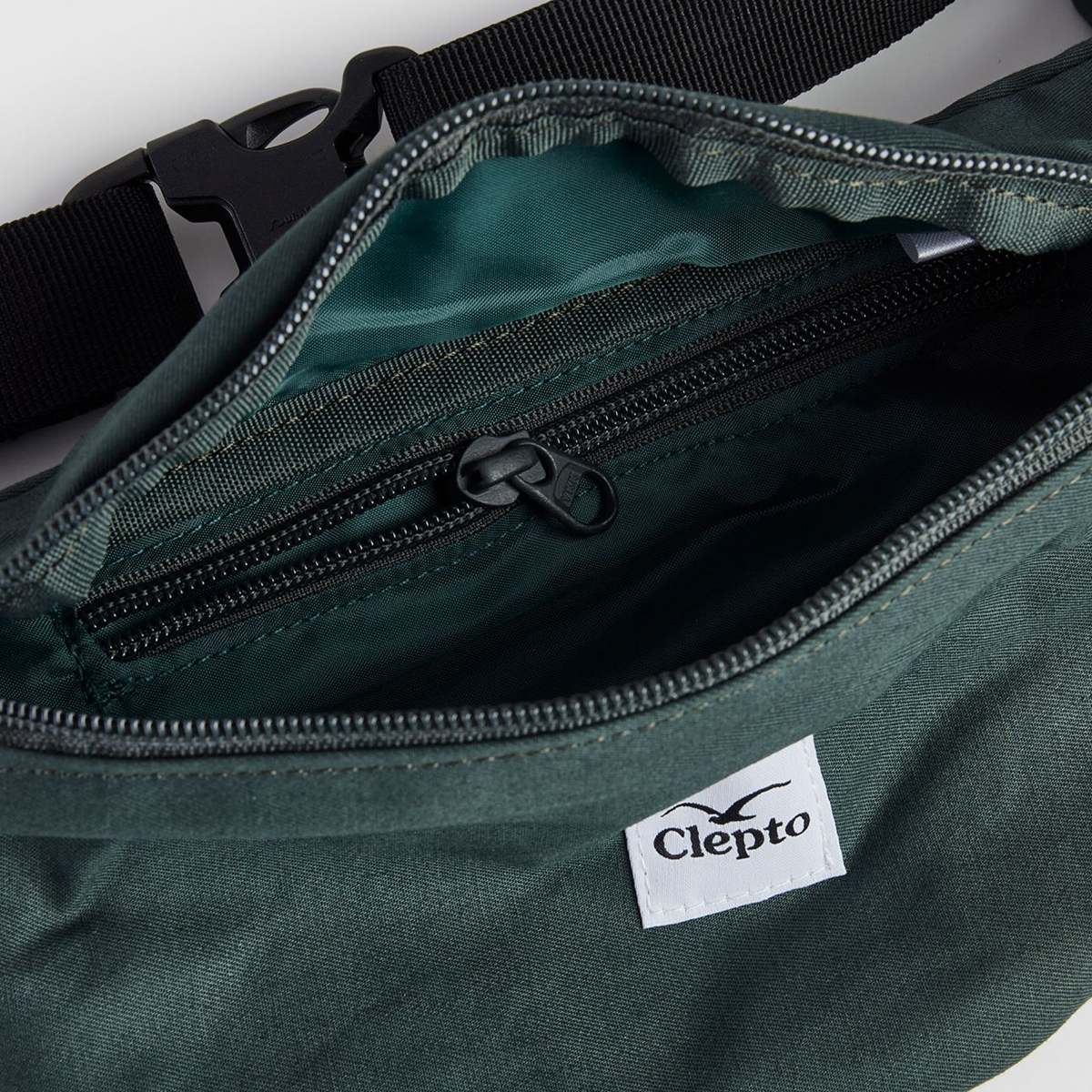 Clepto_Hipbag_CIPatch_Scarab3 Cleptomanicx Hip Bag "C.I. Patch" Scarab Green
