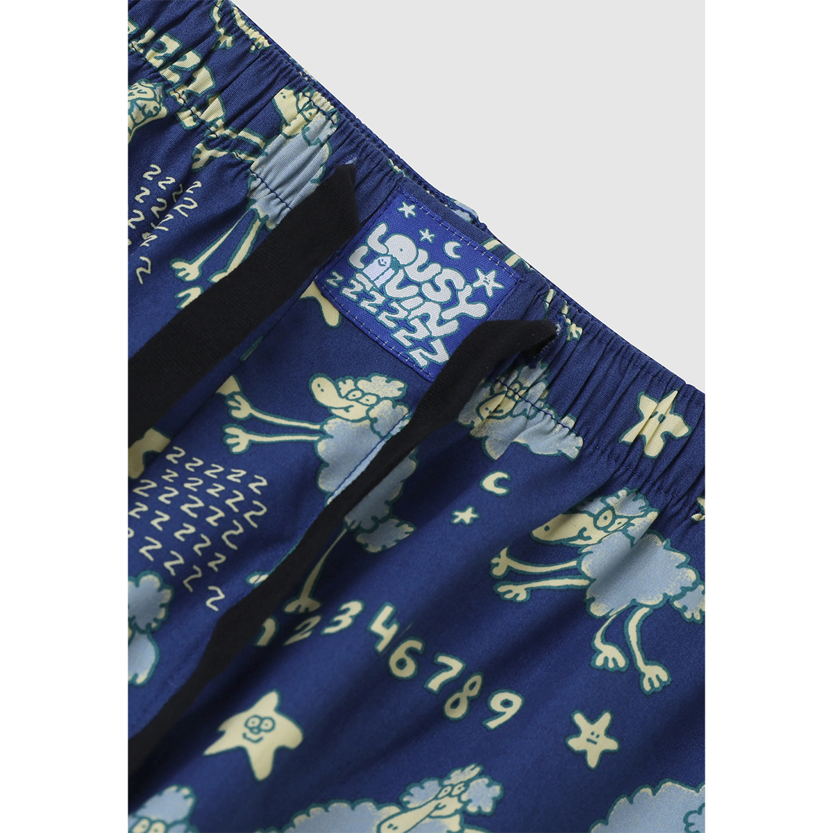 Pyjamahose "Sheep" True Blue