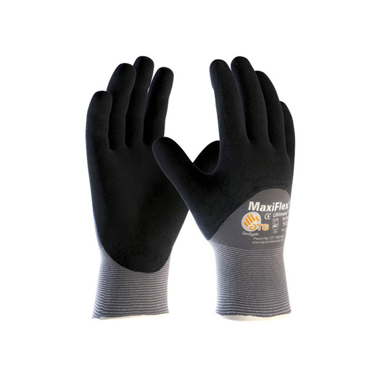 Handschuhe "Maxiflex Ultimate Nitril" Mehrweg - Black