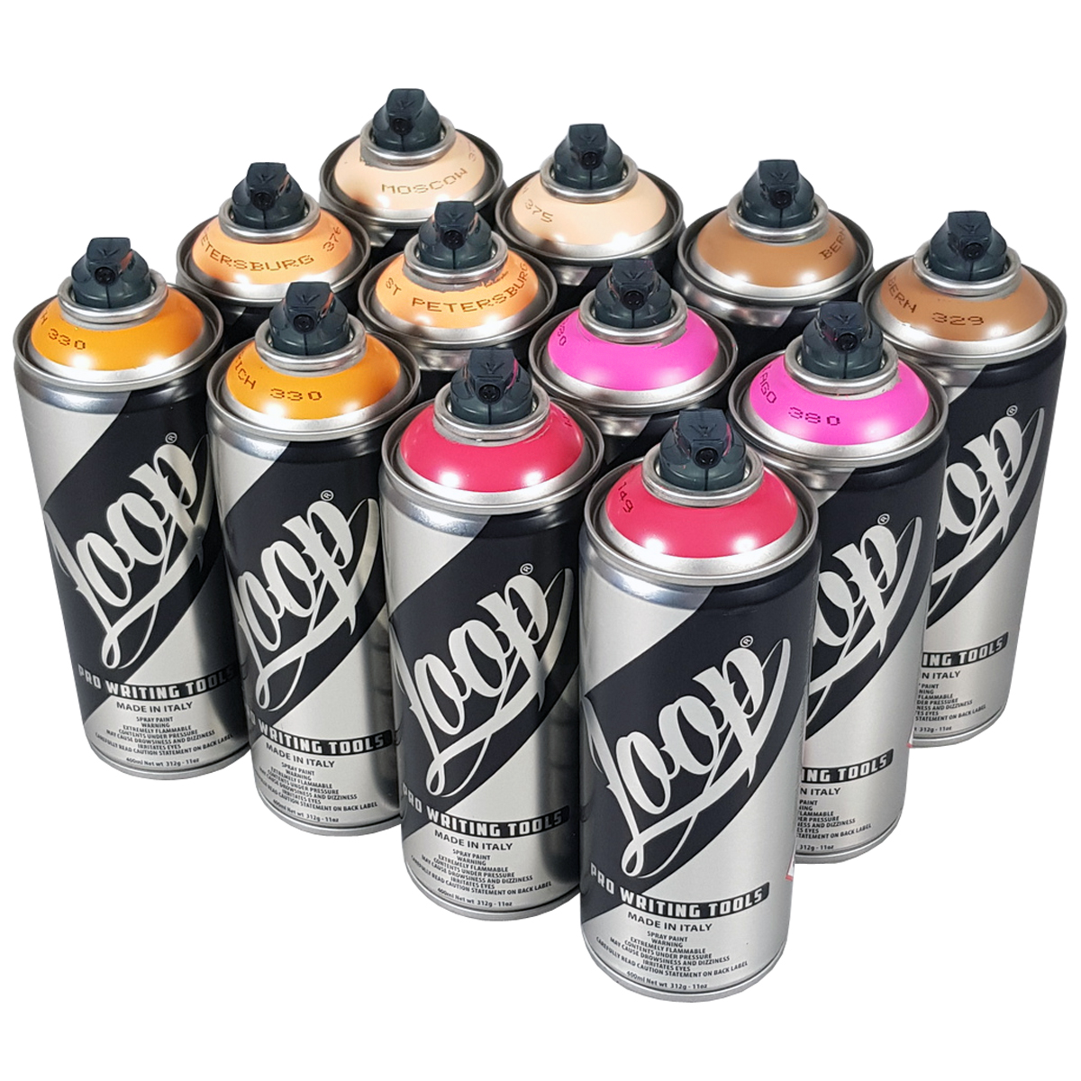 Loop "12er Paint Box - New Tones Cake" (12x400ml)