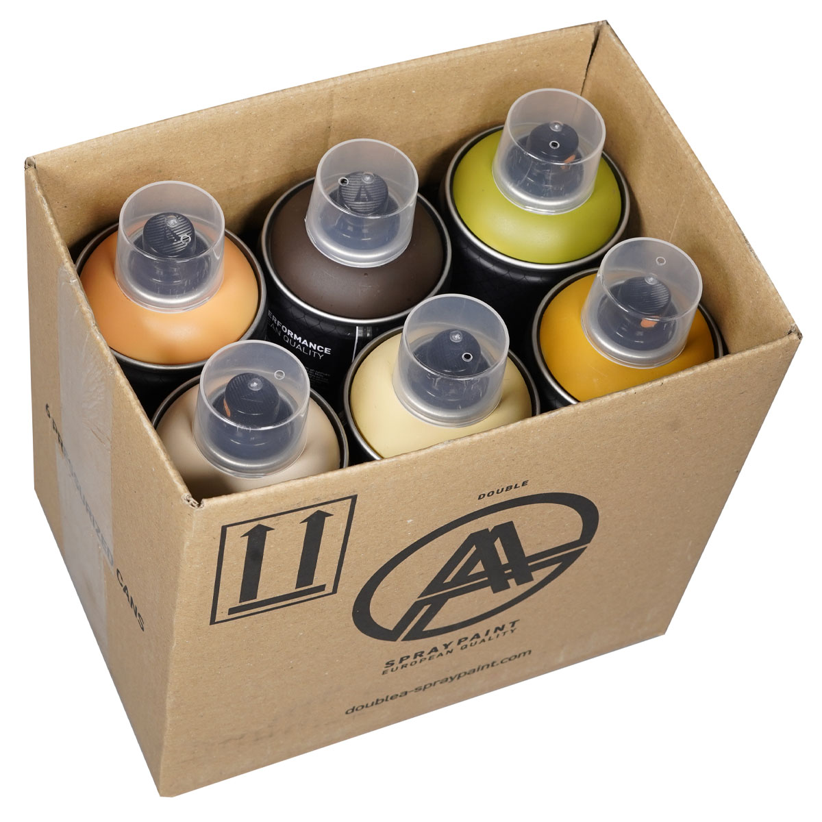 Double A "Paint - Random Tone Sixpack" (6x400ml)