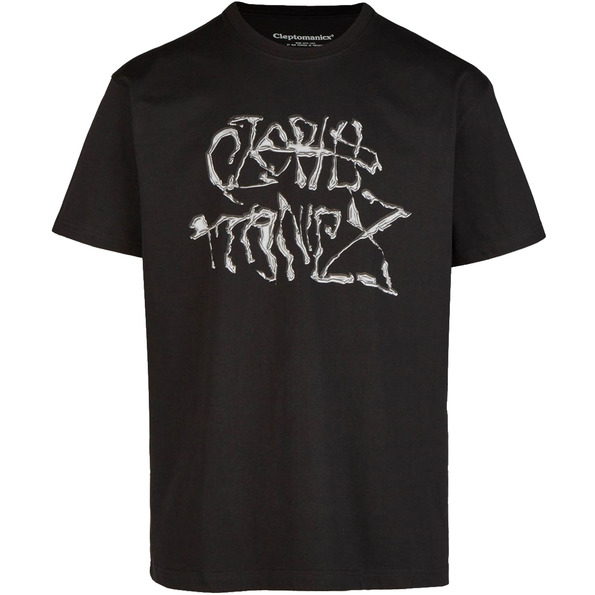 Cleptomanicx Boxy T-Shirt "Quick" Black