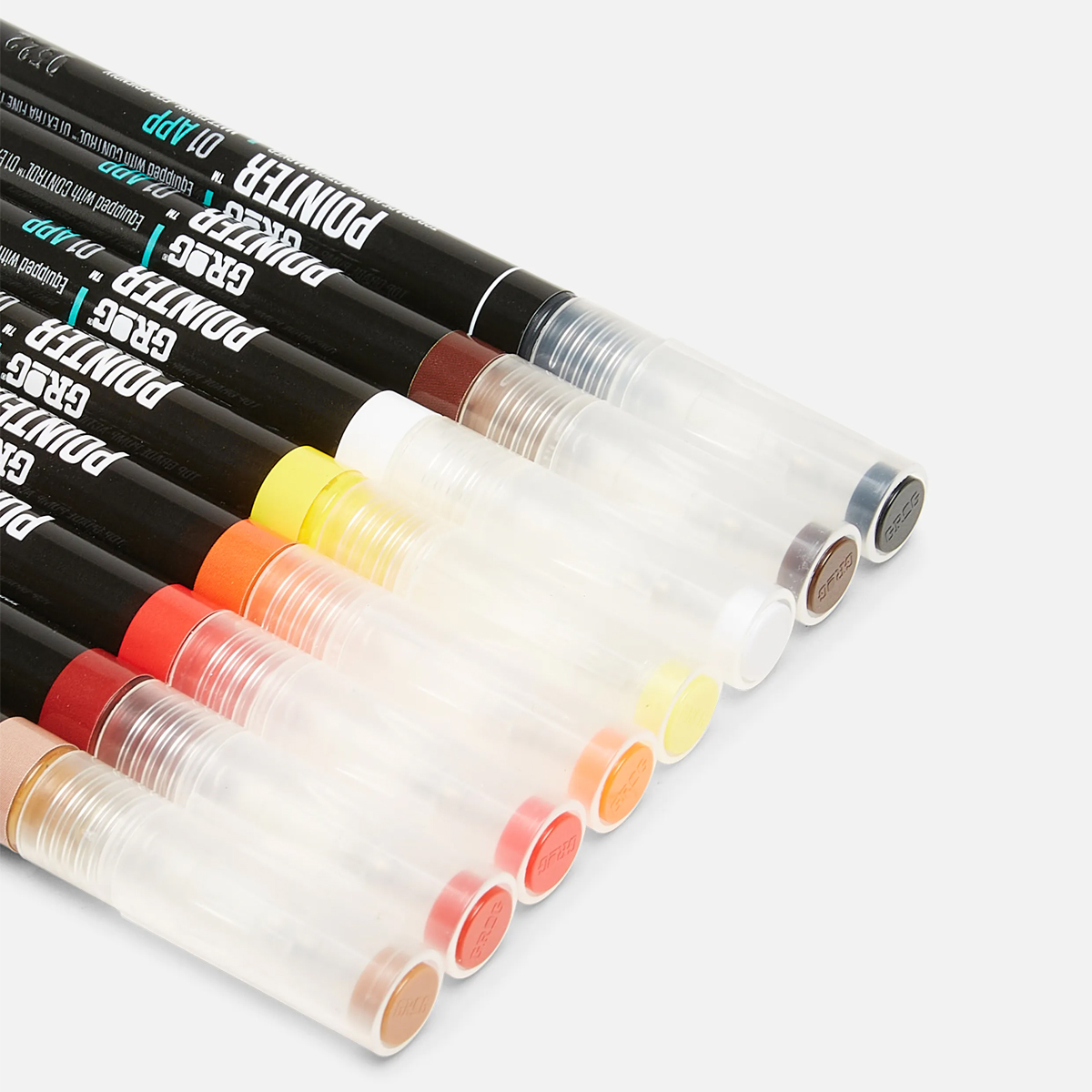 Grog "Pointer 01 APP" Diavola 8er Marker Set (1mm)