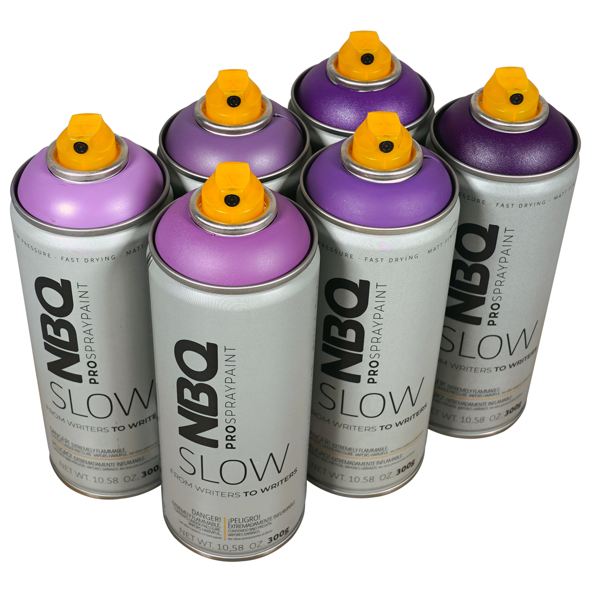 NBQ "New Slow" Sixpack Blueberry Violet (6x400ml)