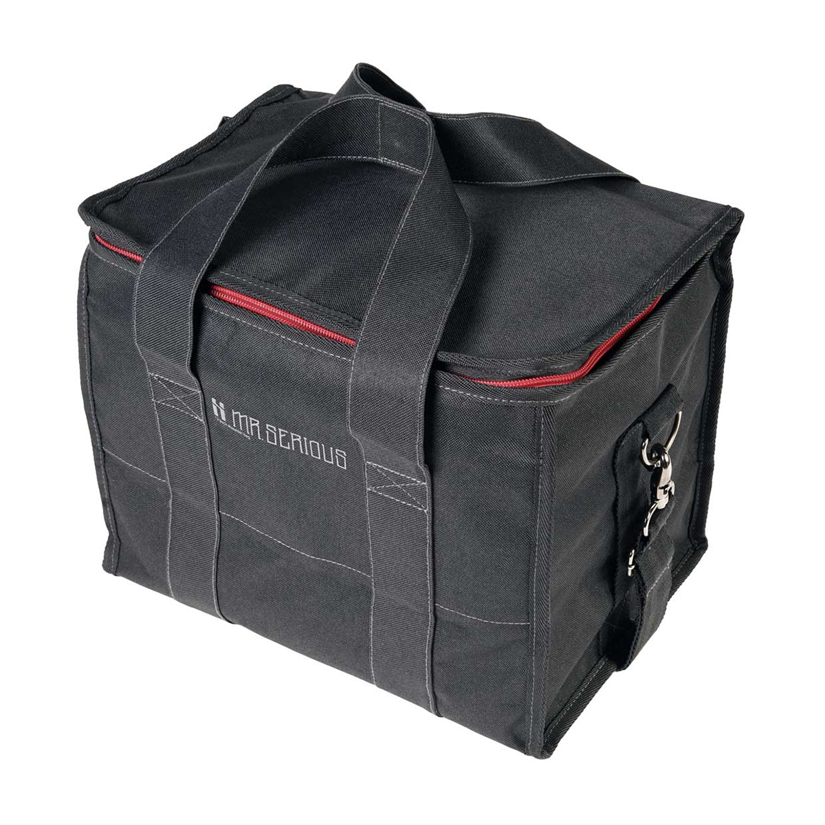 Mr. Serious "12er Shoulder Canbag" Black/Red