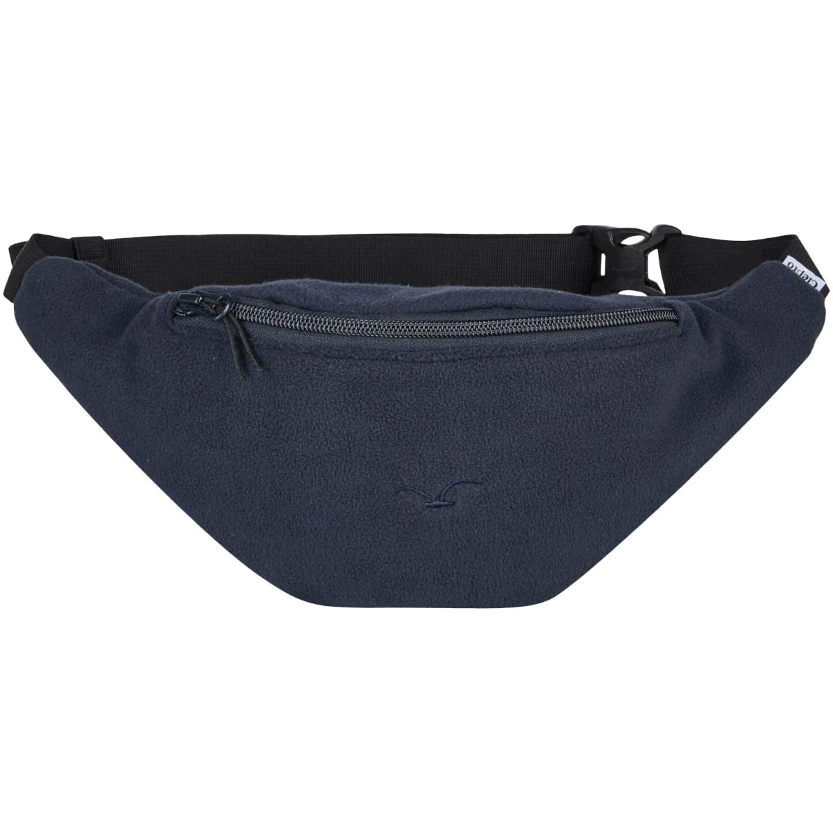 Cleptomanicx Hip Bag "Ligull Fleece" Blue Graphite