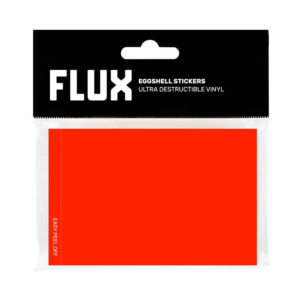 Flux "Eggshell Stickers" Red 50 Stk. (7x10cm)
