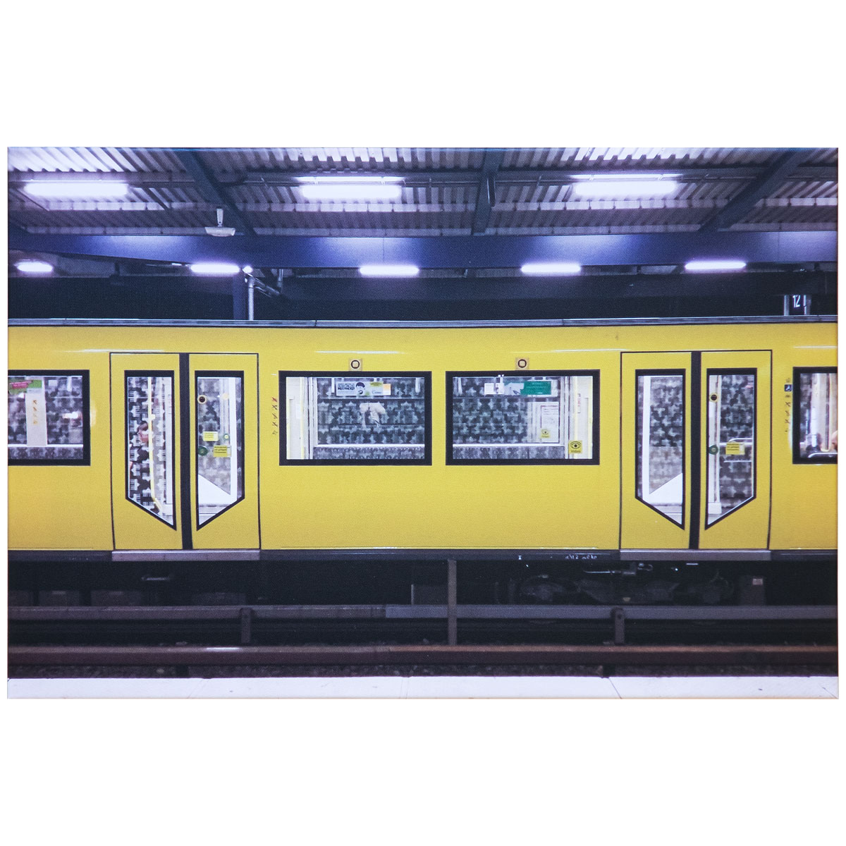 Fotodruck Leinwand "U-Bahn - HK Big" (40x60cm)