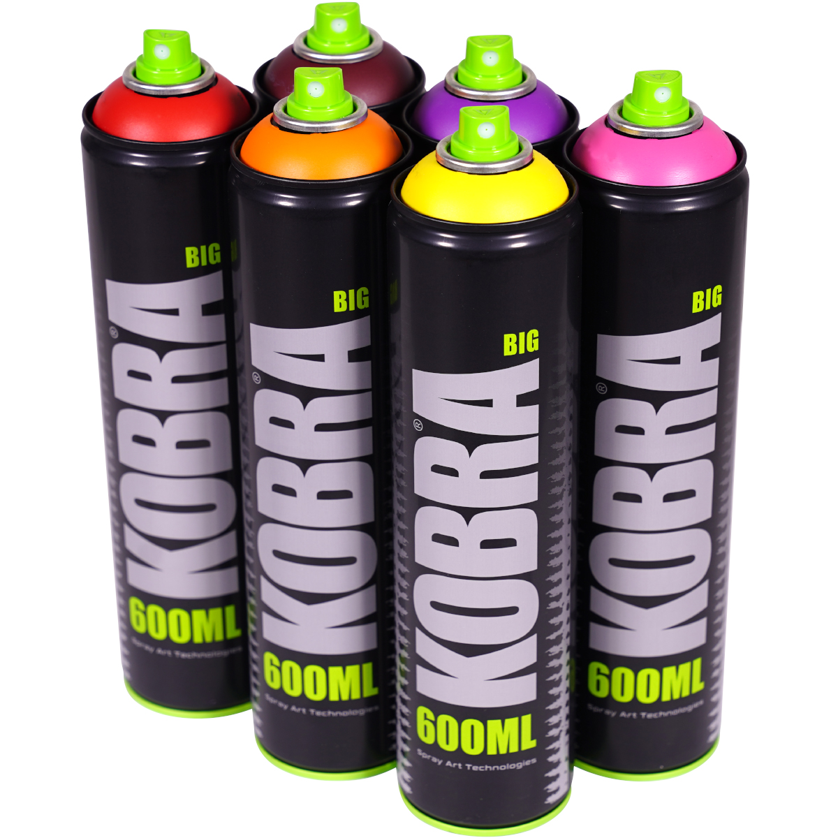 Kobra Big "Sixpack Pop Gum Tones" (6x600ml)