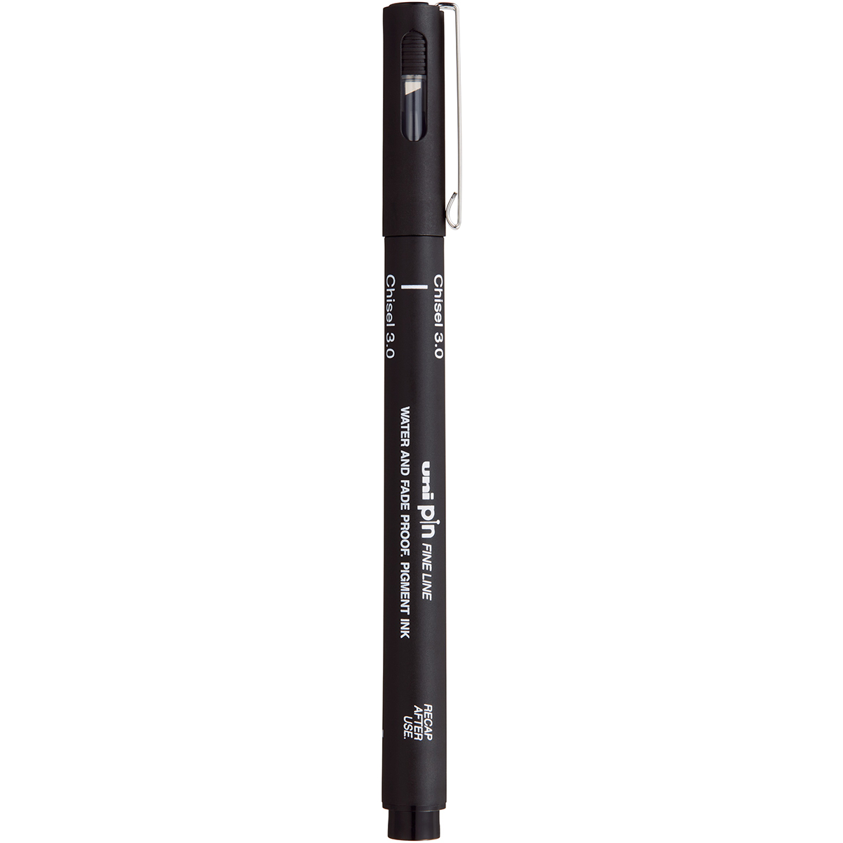 Uni-Ball "Fineliner" PIN Chisel (3mm) - Black