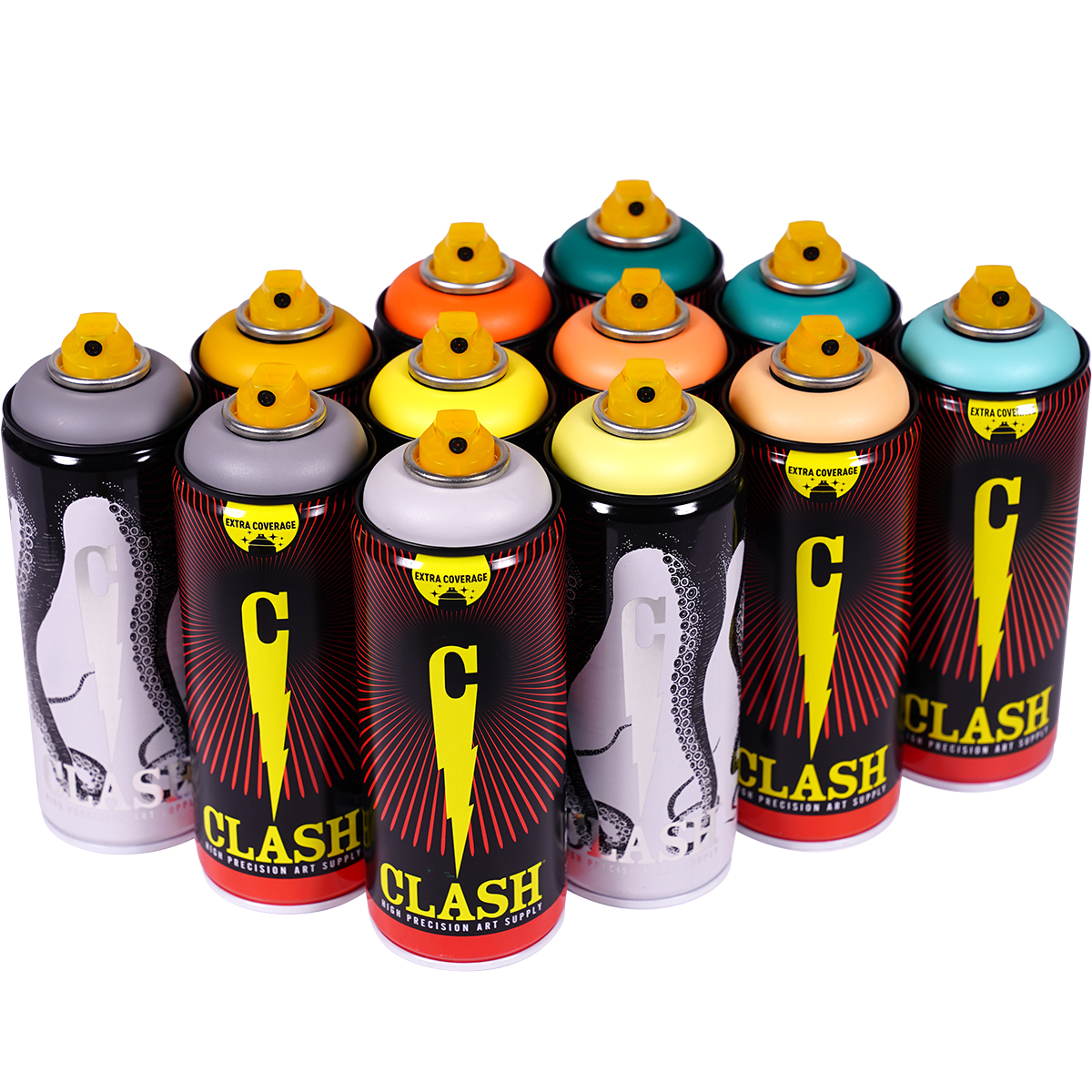 Clash "12er Paint Box - Sea Plant Tones" (12x400ml)