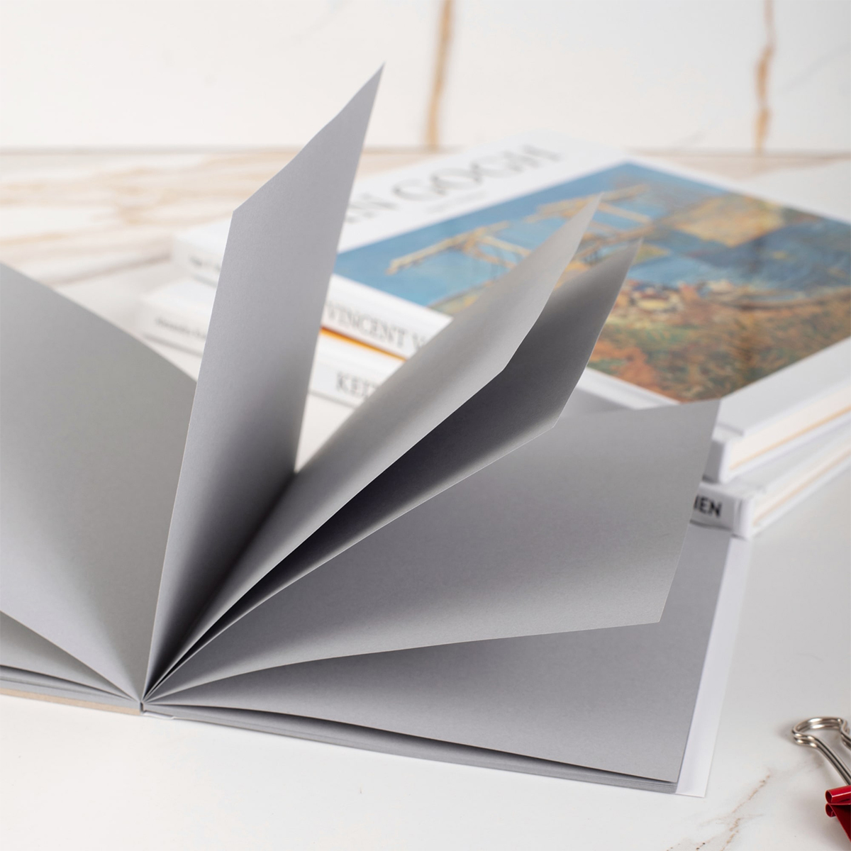 Hahnemühle "The Grey Pad" Skizzenblock A4 Hochformat 120g/m²