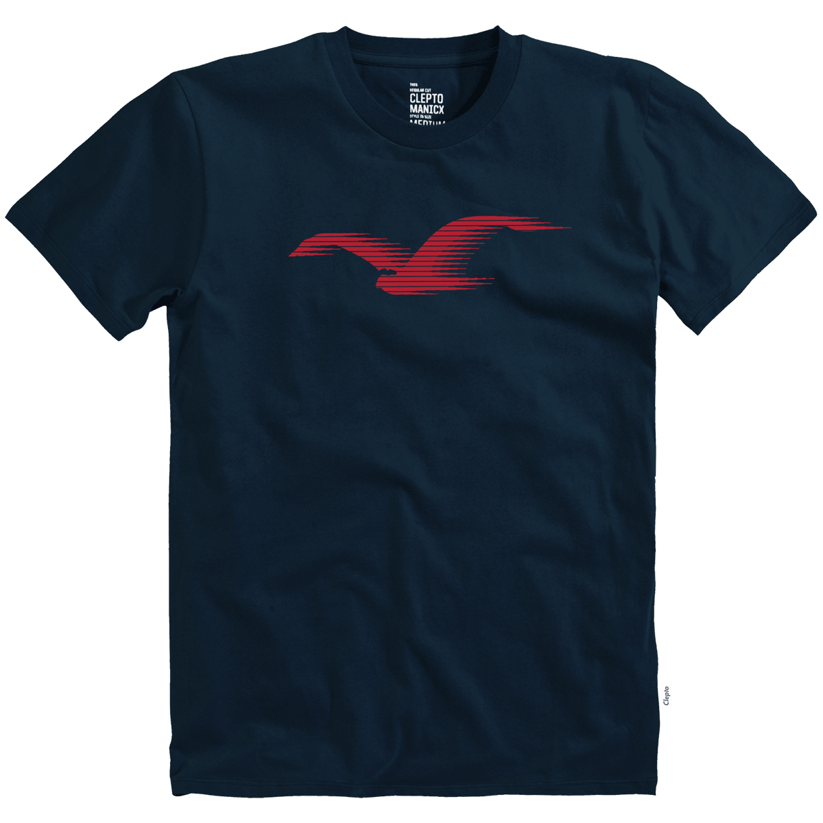 Cleptomanicx Athletic Möwe T-Shirt