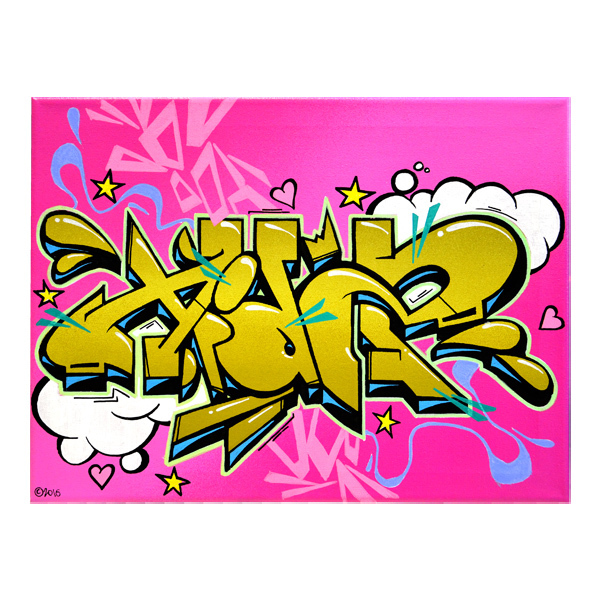 "Aidz - Wölkchen (Original)" 30x40cm