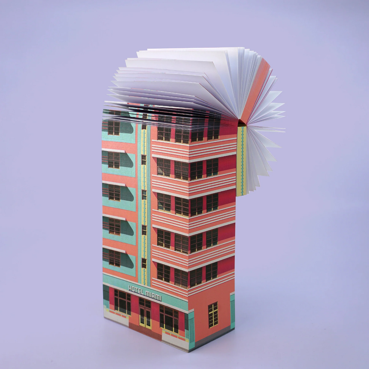 Notizblock "Paper Scraper Miami" (1900 Zettel)