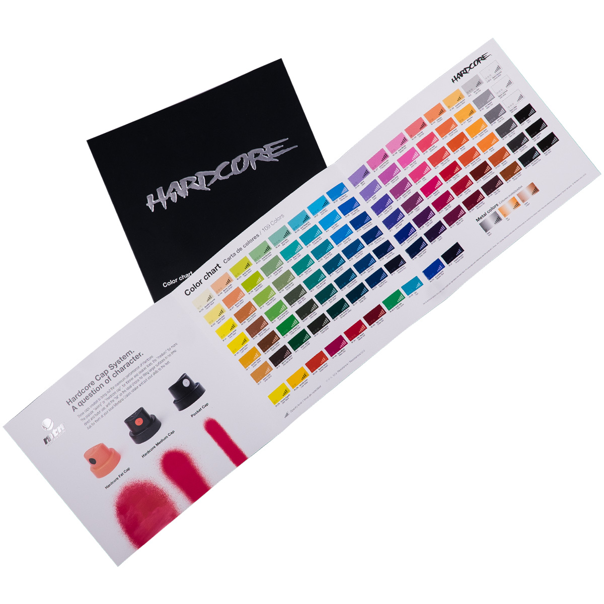 Super Deal - MTN Hardcore 2 Color Chart