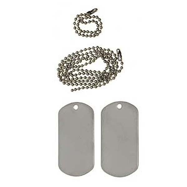 "US Dogtag" Silver