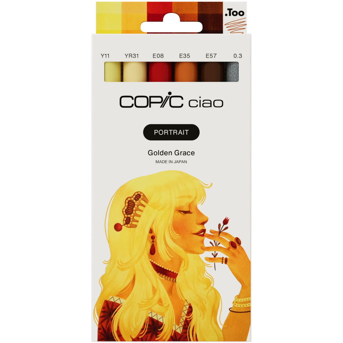 Copic "Ciao PORTRAIT 6er Set" Golden Grace