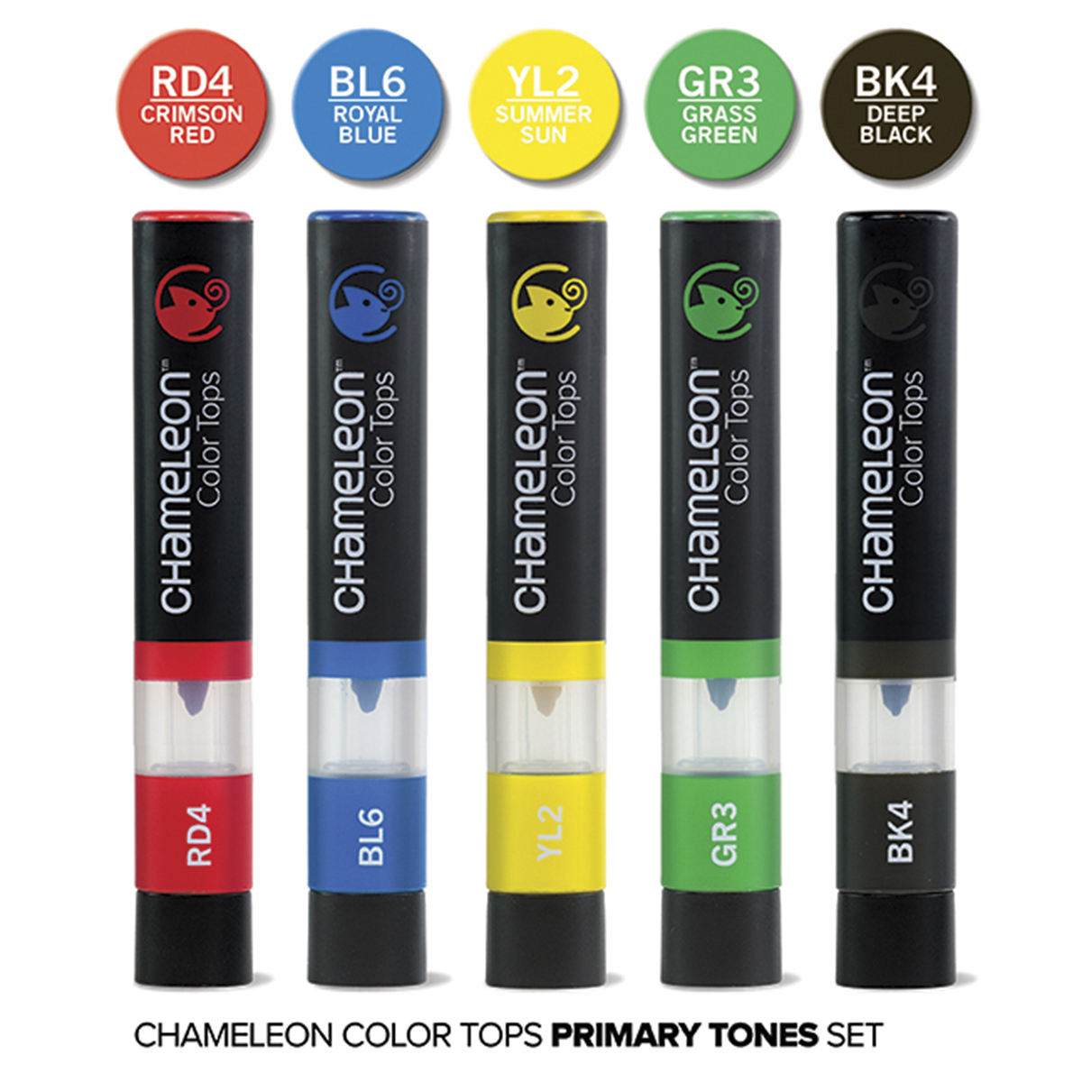 Chameleon "5 Color Tops - Primary Tones"