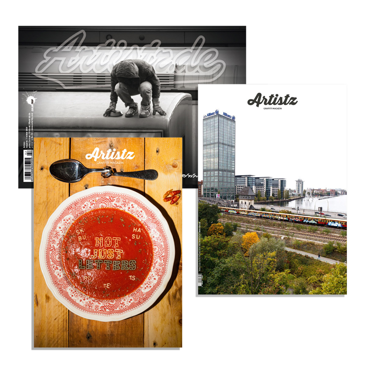 Magazin 3er Bundle "Artistz #2 #6 #8"