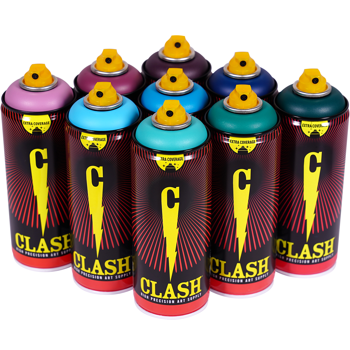 Clash "9er Paint Box Wasted Mare Tones" (9x400ml)