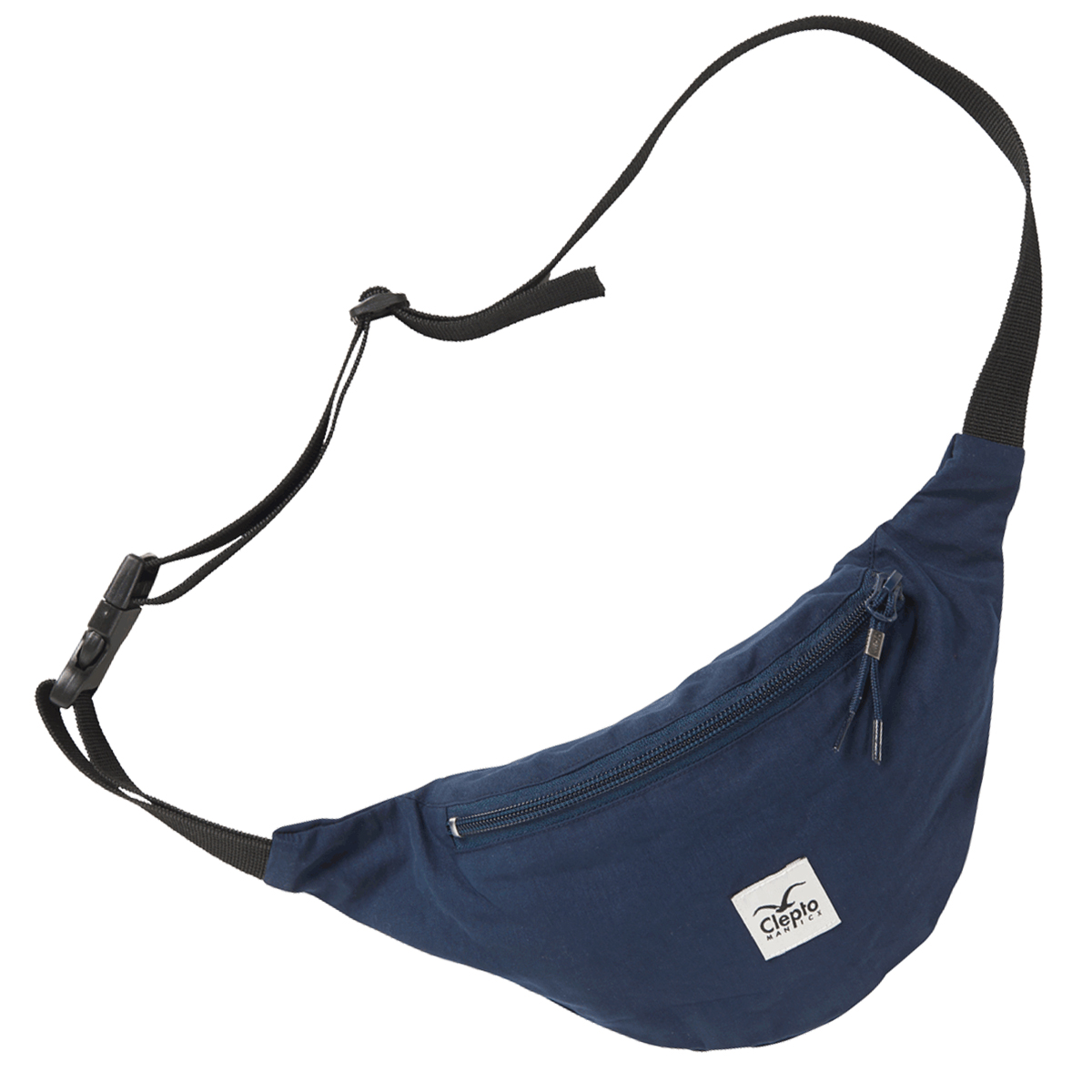 Cleptomanicx Hip Bag "C.I. Patch" Dark Navy