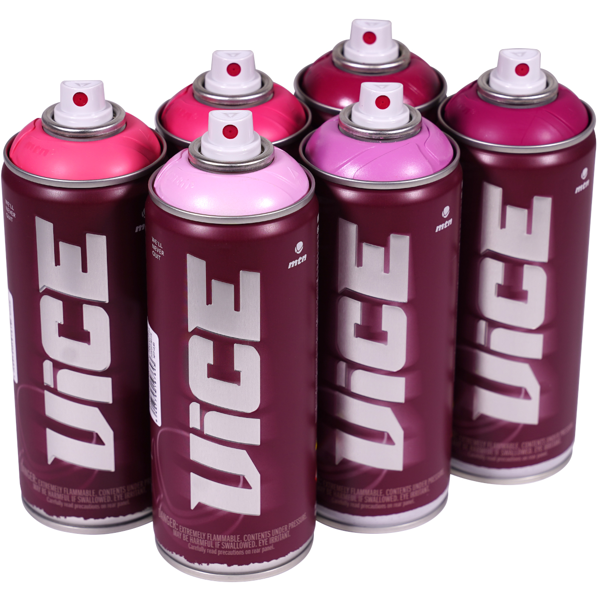 MTN "Vice" Sixpack Dark Valentine Tones (6x400ml)
