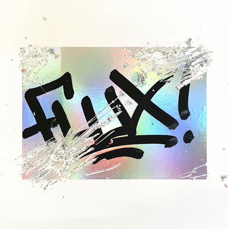 Flux "Eggshell Stickers" Hologram 50 Stk. (7x10cm)