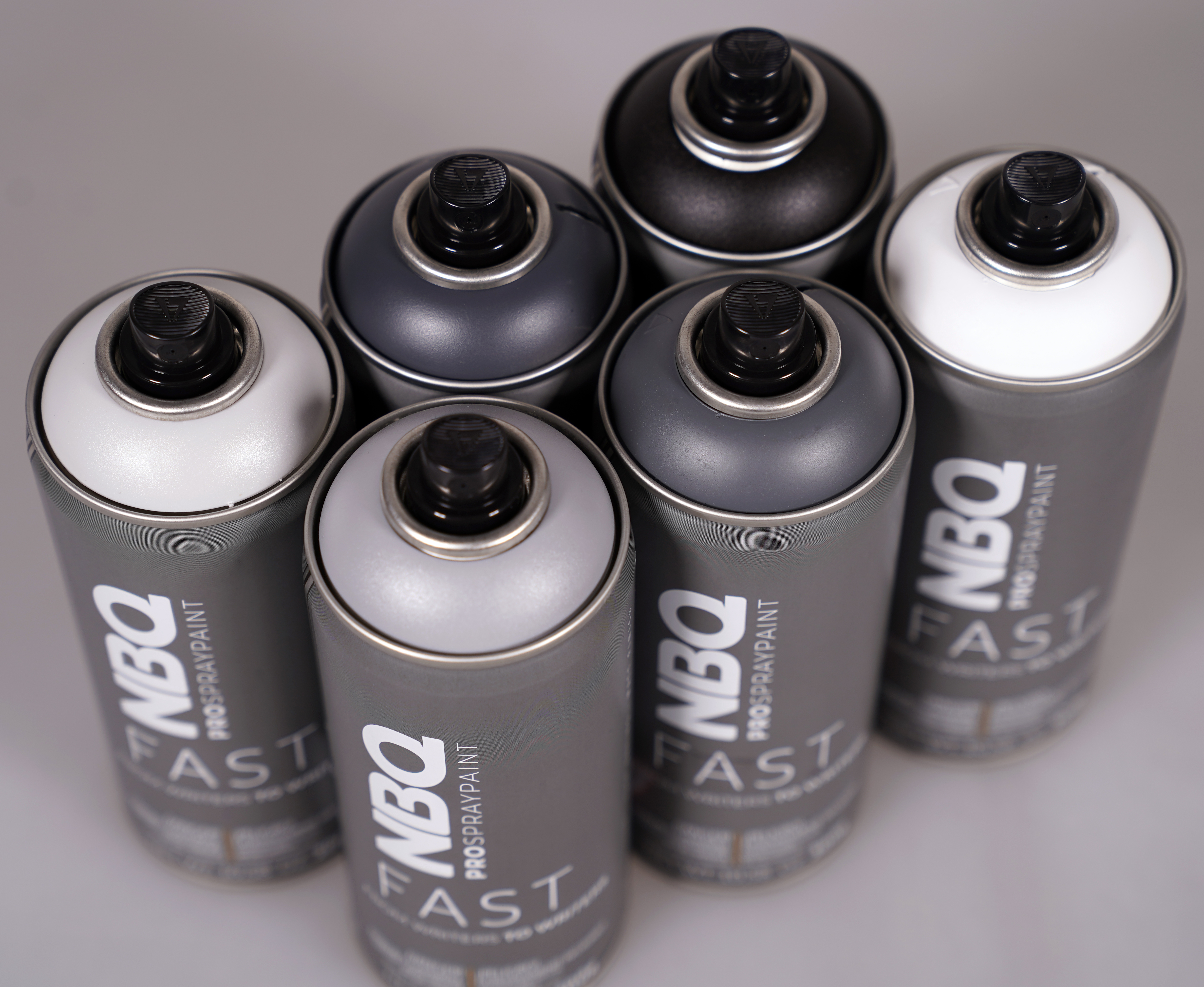 NBQ "New Fast" Sixpack Grey (6x400ml)