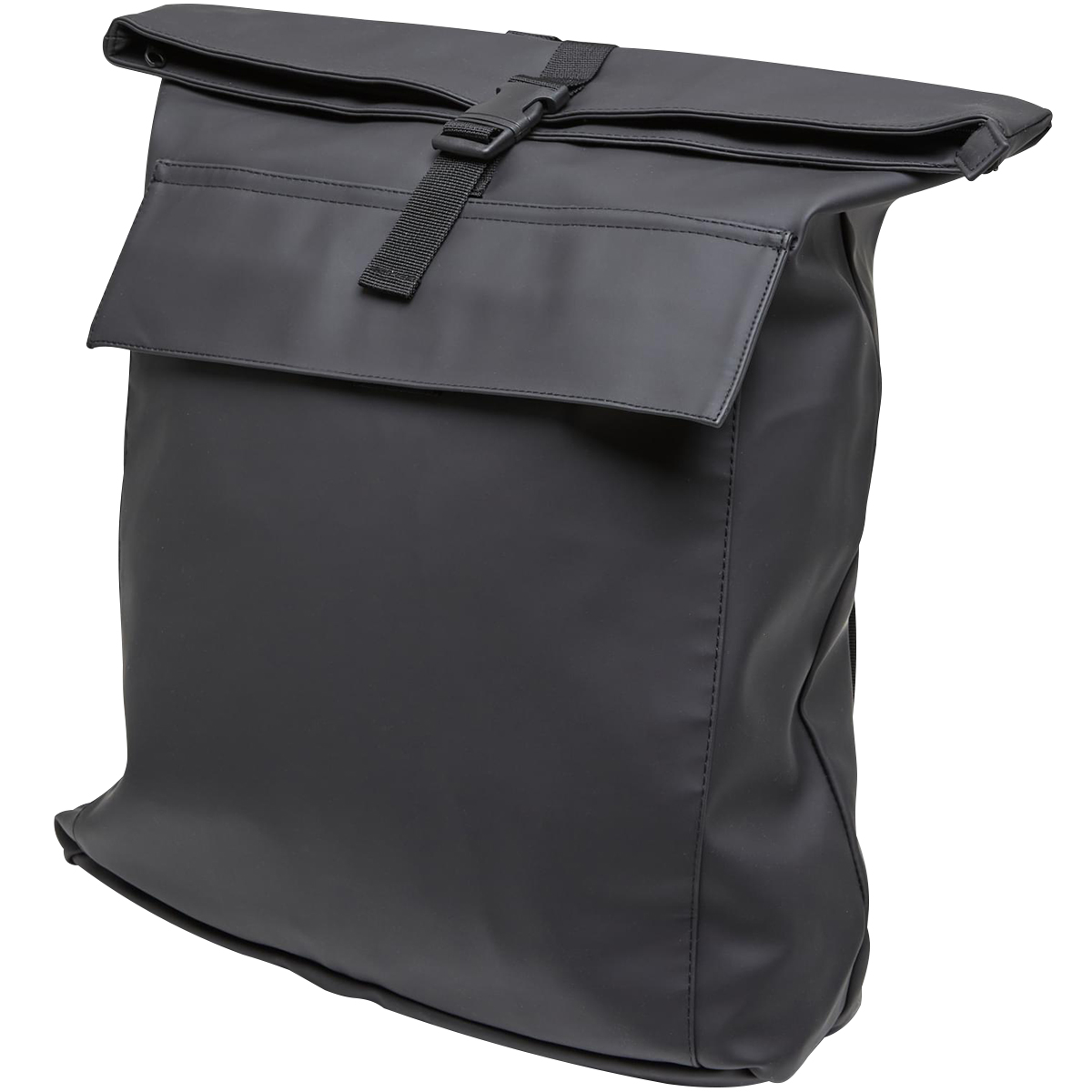 Urban Classics "Flap-Pocket Cyclist Backpack" Black