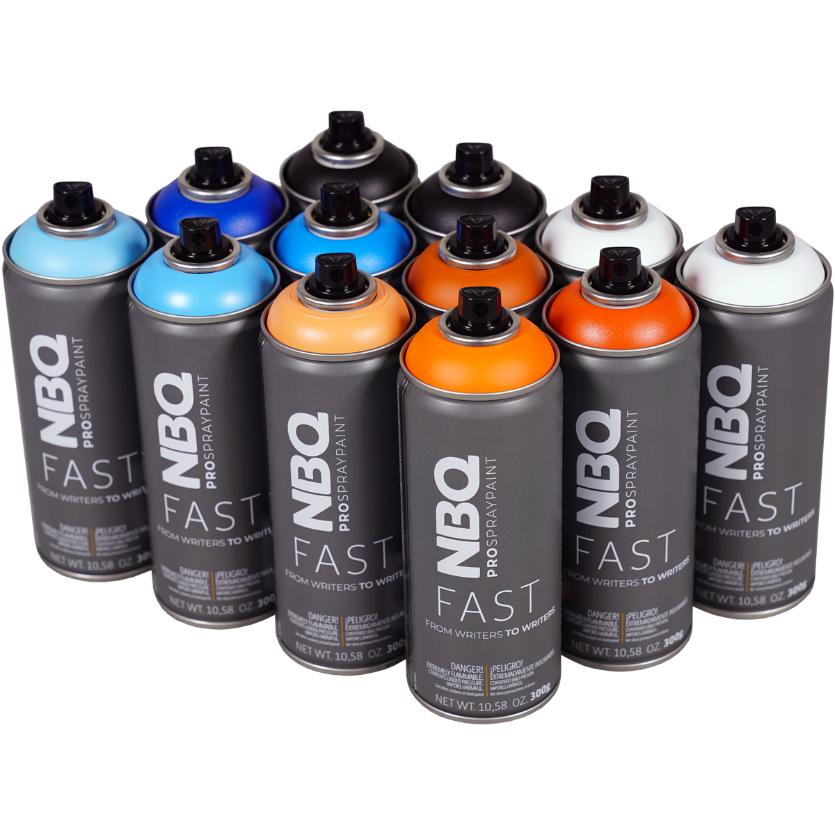 NBQ "New Fast" 12er Box Blue Orange (12x400ml)