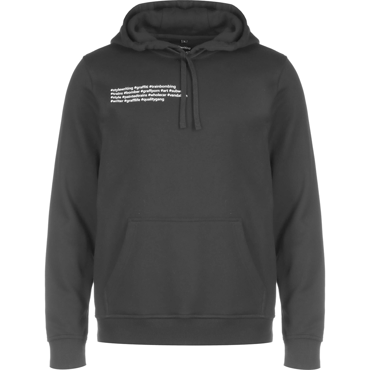 #Stylewriting Hoodie "#Illegal" Black/White