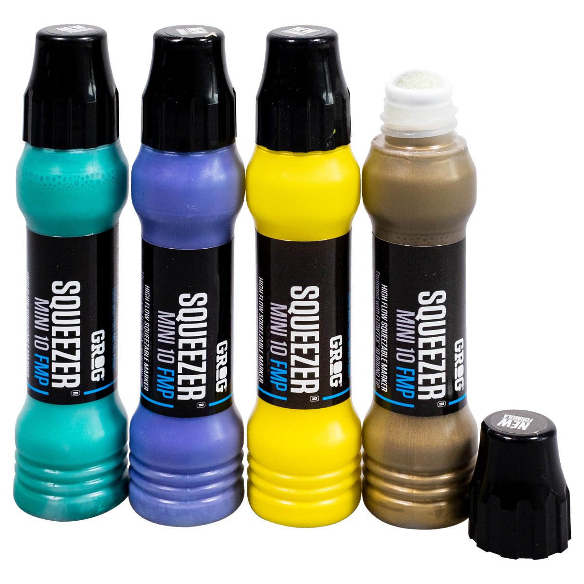 Grog "Squeezer Mini 10 FMP Marker 4er Set" (10mm)