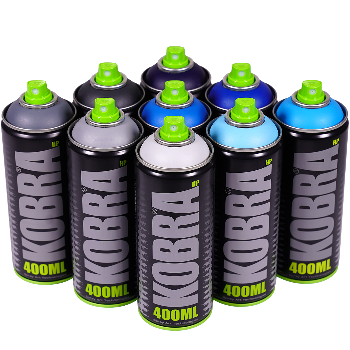 Kobra "New HP 9er Set - Atlantic Rock Tones" (9x400ml)