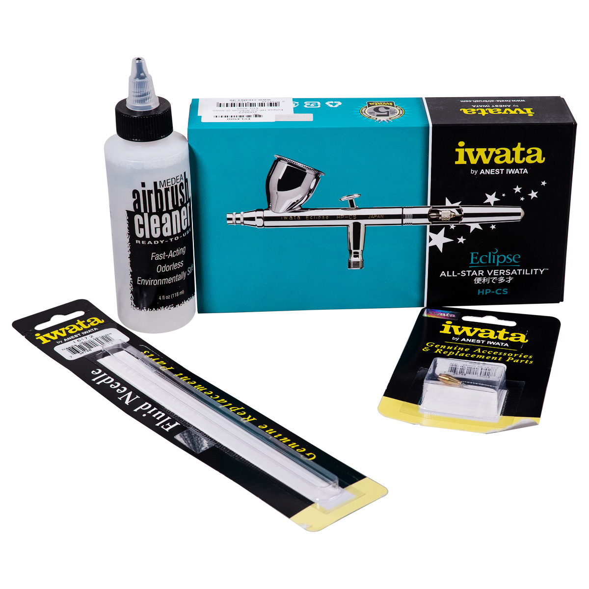 Iwata "Eclipse HP-CS Airbrush Pistolen Complete Set"