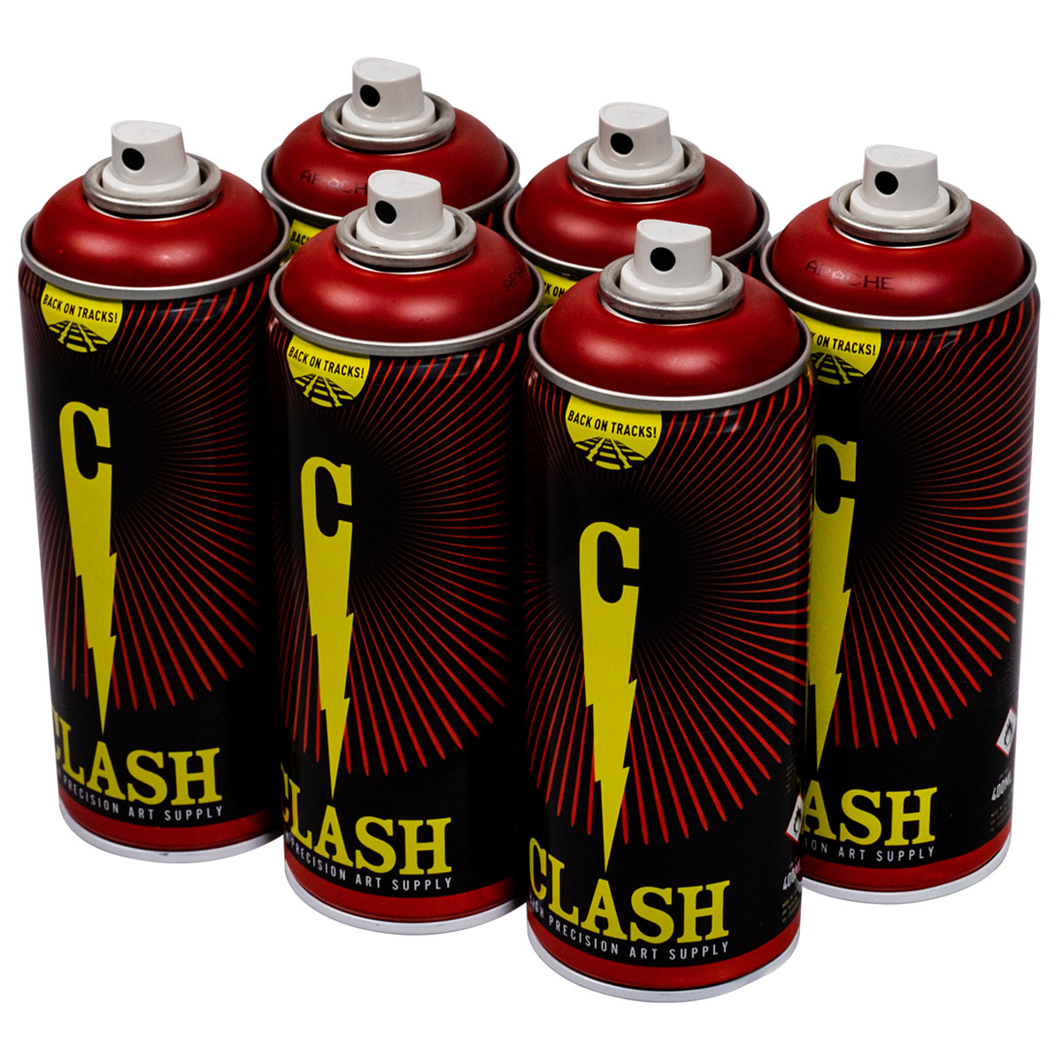 Clash "Paint One Color Sixpack Apache Red B57"(6x400ml)