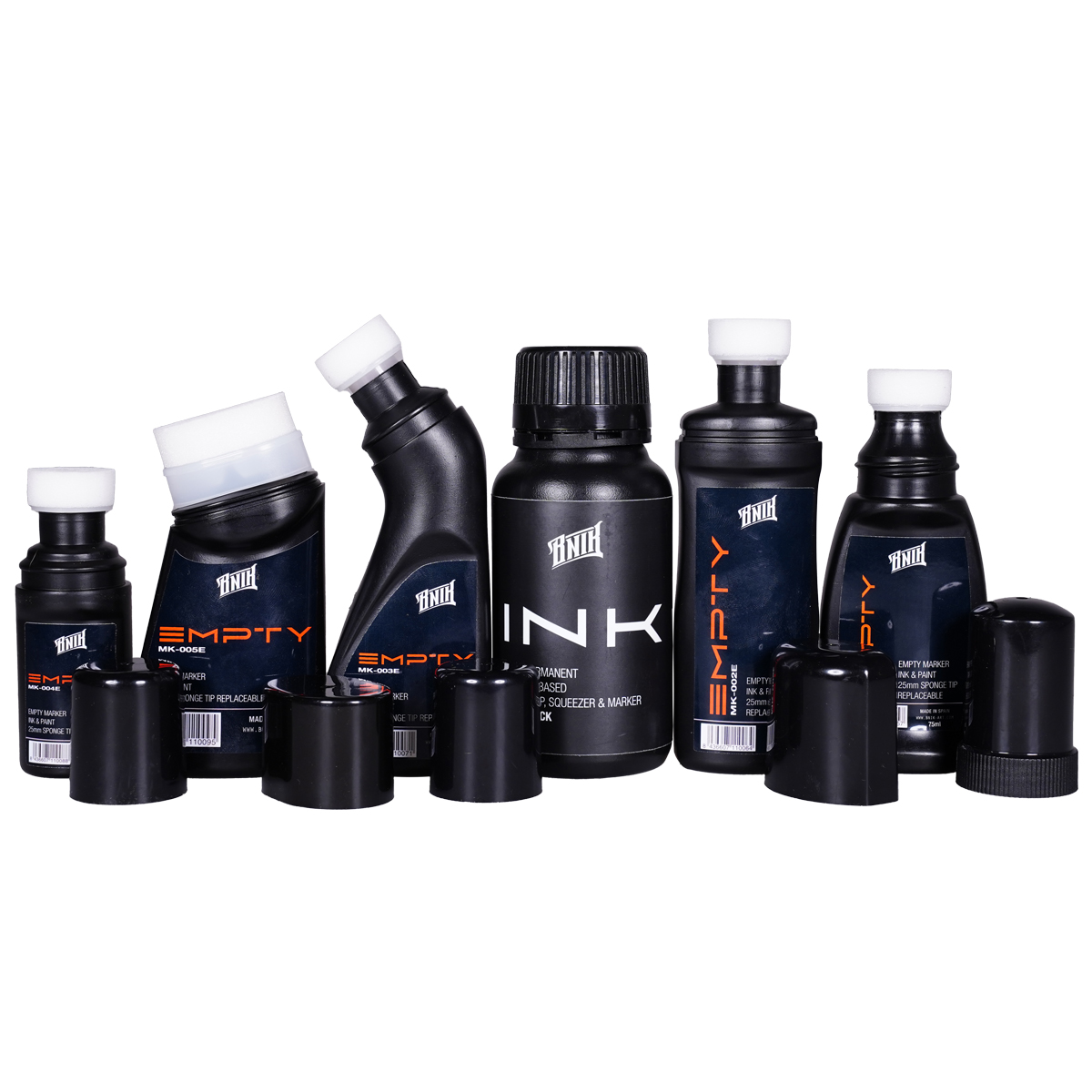 BNIK "Mop Marker Empty Refill Set" (6 Teile)