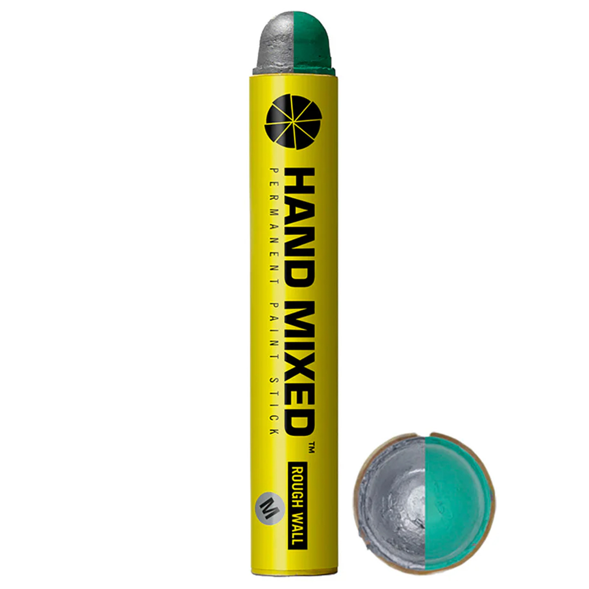 Hand Mixed "Rough Wall" Metallic Permanent Paint Stick - Kryptonite