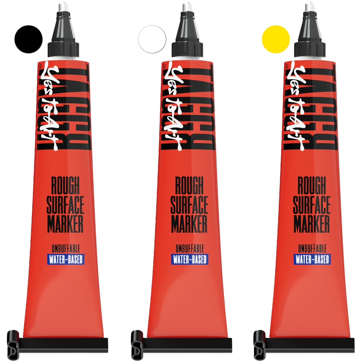 Bäder "TAGGR" Rough Surface Water Based Steelball 50ml Tubenmarker (2,5mm) 3er Set #1