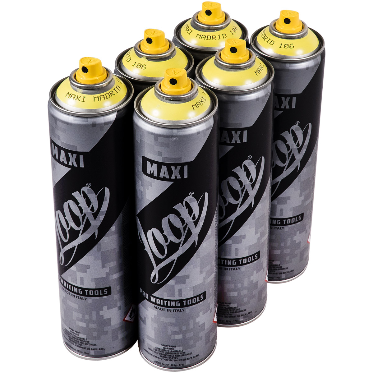 Loop Paint "Maxi One Color Sixpack - Madrid LP-433" (6x600ml)