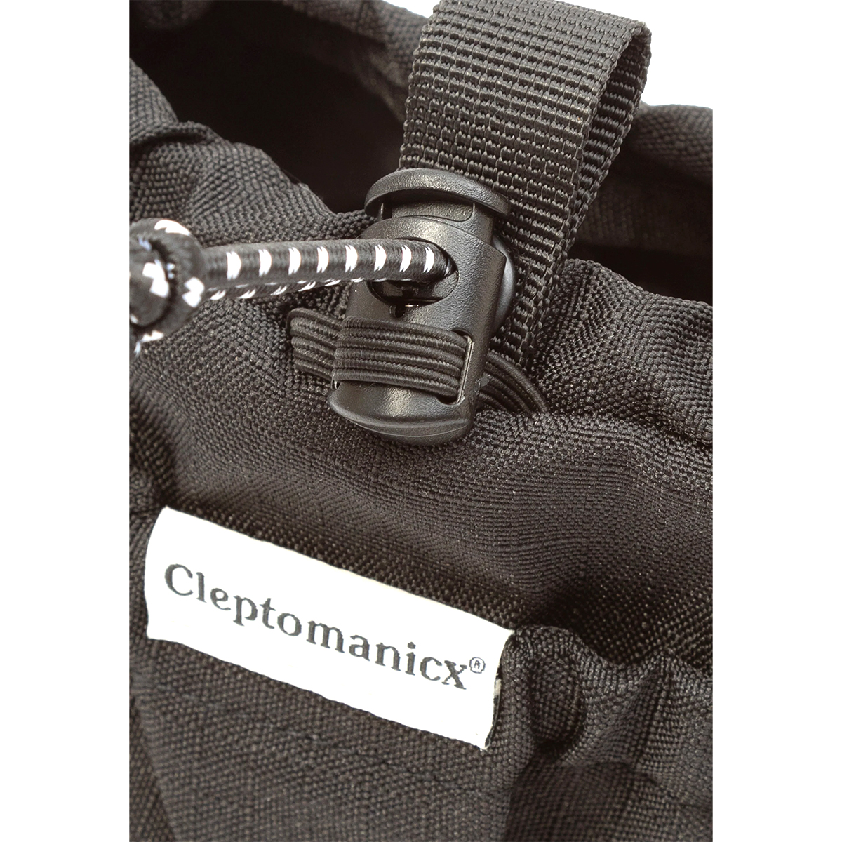 Cleptomanicx Hipbag "Bottle Bag" Black