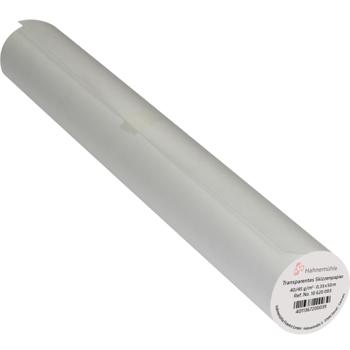 Hahnemühle "Skizzenpapierrolle" 0,33x50m Transparent 45g/m²