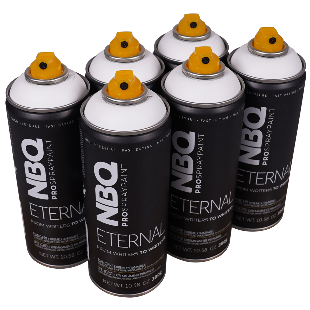 NBQ "Eternal" Sixpack Blanco White (6x400ml)