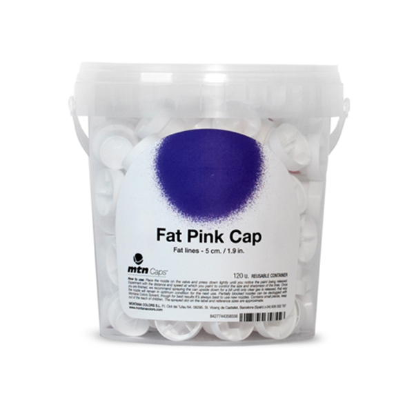 MTN "Pink Fat Cap 120er Bucket" - White/Pink