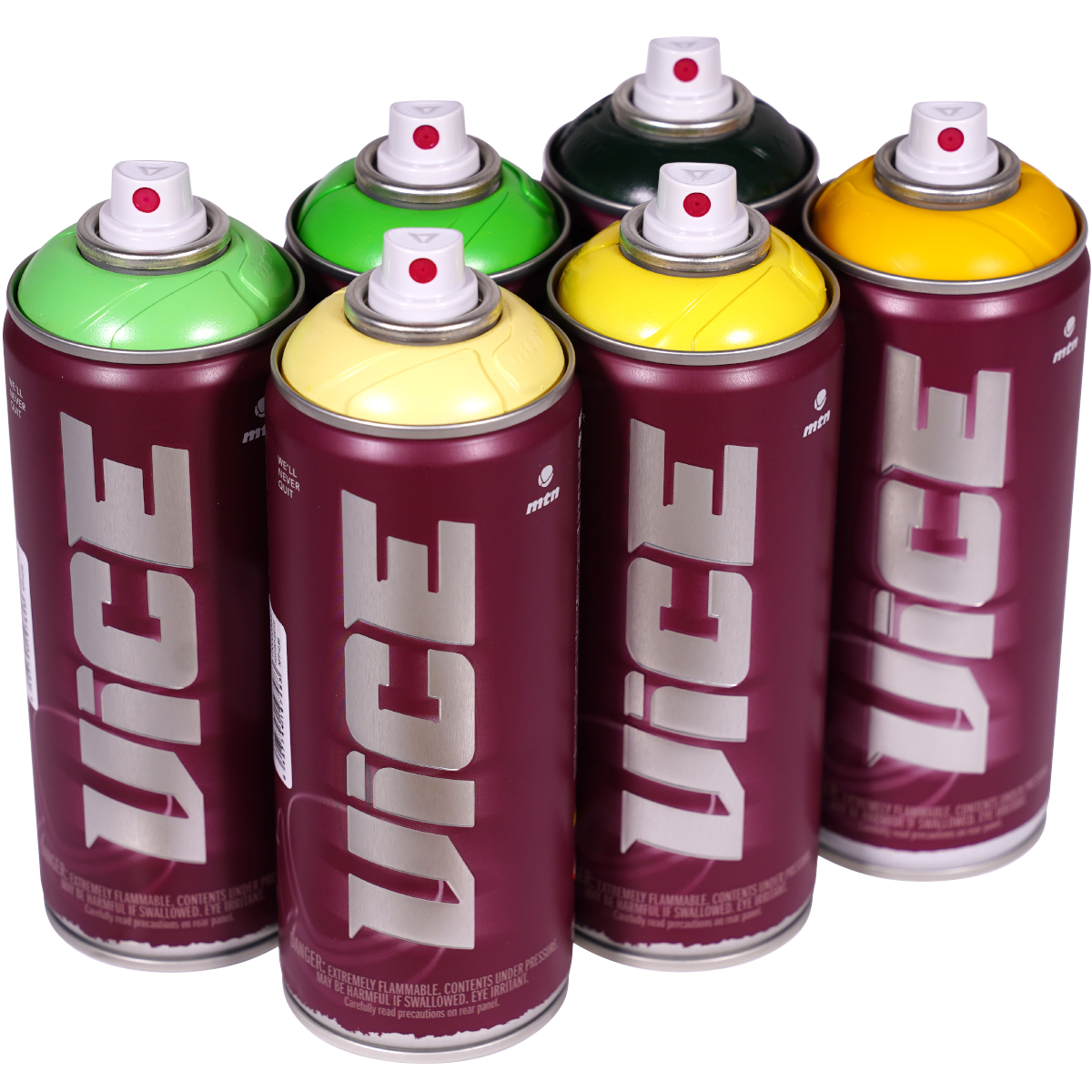 MTN "Vice" Sixpack Chlorophylle Tones (6x400ml)